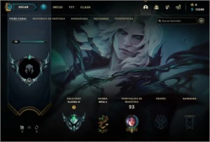Conta Platina 4 + 15k de EA - LOL - League of Legends