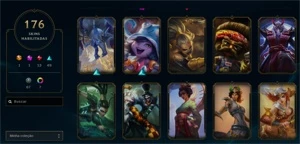 Conta LOL sem rank nível 280 - League of Legends