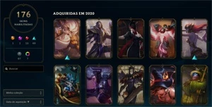Conta LOL sem rank nível 280 - League of Legends