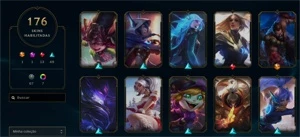 Conta LOL sem rank nível 280 - League of Legends