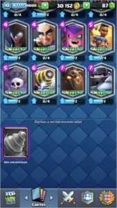 conta clash royale