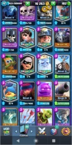 Conta Clash Royale Level12 . Atualmente com todas as cartas