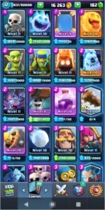Conta Clash Royale Level12 . Atualmente com todas as cartas