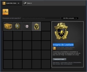 CONTA STEAM COM CS GO PRIME PATENTE ÁGUIA - Counter Strike