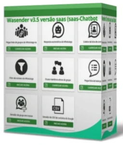 Novo Wasender v3.5 versão saas Chatbot Digital Service - Softwares e Licenças