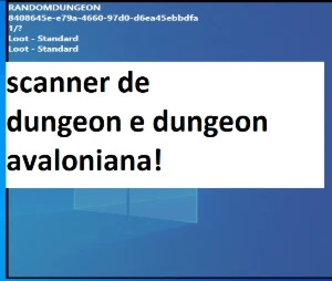 Radar Albion Online c scanner dungeon + player tempo real