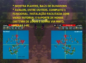 Radar Albion Online COMPLETO. Leia desc