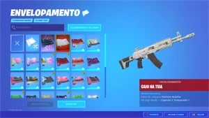 CONTA FORTNITE COM 35 SKINS E 159 JOGOS NA EPIC