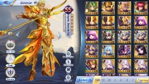 A142 Apolo deus do sol, oneiros, defteros e outros. - Saint Seiya Awakening SSA