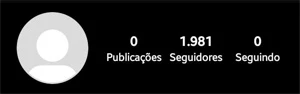 Conta do Instagram Pessoal 2k de Seguidores (Reais) Zerada - Redes Sociais