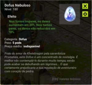 Vendo Dofus Nebuloso (Crocabulia)