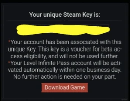 Key (Laucher) Arena Breakout Infinite Beta (Já Ativada) - Steam