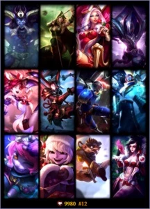 CONTA DE LEAGUE OF LEGENDS LOL