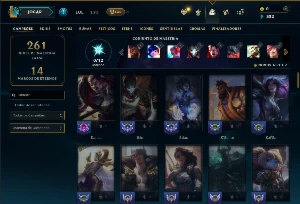 Unranked com 85 Champs e 31 Skins + 27 Fragmentos - League of Legends LOL