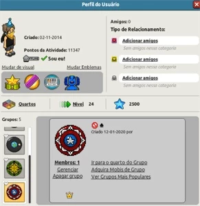 CONTA HABBO 2014 - MUITO RARA!!
