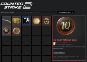 Conta Cs2 Prime C/4 Medalhas + 21 Anos De Steam + Premier - Counter Strike