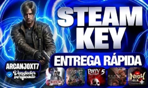 Steam Key - Chave Aleatória - Entrega Rápida