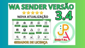 Wa Sender Versão 3.4 + Gerador de Licença - VERSÃO ATUAL - Outros