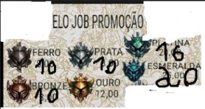 Elojob MAIS BARATO - League of Legends LOL