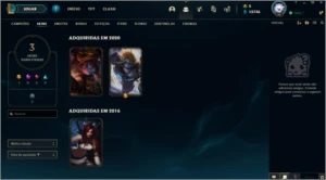 Conta D4 70% W/R - 2015 - League of Legends LOL