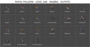 RP 248 Inabra + EK 206 Wintera (Full Charlover) - Tibia
