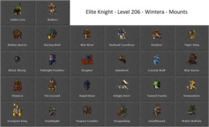 RP 248 Inabra + EK 206 Wintera (Full Charlover) - Tibia