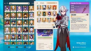 Genshin Impact AR 60 America Server - Arlecchino - Furina C2