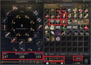 Conta BDO Warrior Nível 59 - Outros