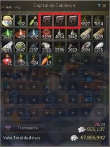 Conta BDO Warrior Nível 59 - Outros