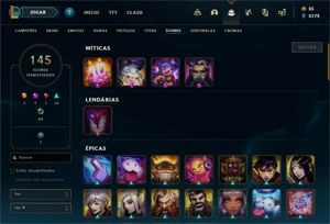 Conta lol diamante IV - League of Legends