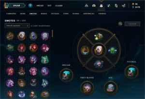 Conta lol diamante IV - League of Legends