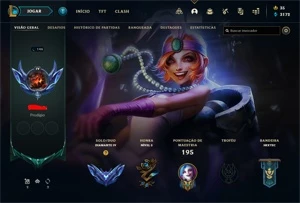 Conta lol diamante IV