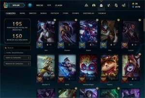 Conta lol diamante IV - League of Legends