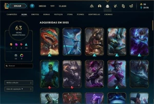 Conta lol diamante IV - League of Legends
