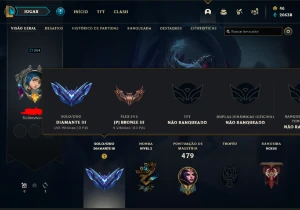 Conta lol diamante 3 - League of Legends