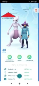 Conta Pokemon Go - Pokémon
