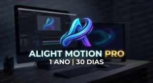 Alight Motion Pro 1 Ano - Conta / 30 Dias De Garantia! - Assinaturas e Premium