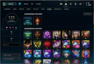 CONTA PLATINA 1, CRIADA EM 2017 - League of Legends LOL