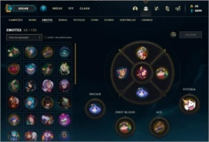 CONTA PLATINA 1, CRIADA EM 2017 - League of Legends LOL