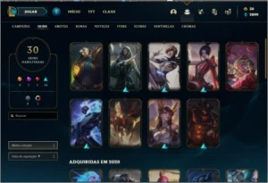 CONTA PLATINA 1, CRIADA EM 2017 - League of Legends LOL
