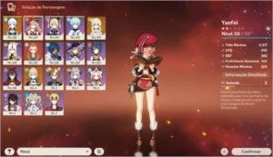 Ayaka+Aloy+Gorou+Yanfei Conta 28 - Genshin Impact