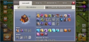 Clash of clans CV10 + CV9 de brinde