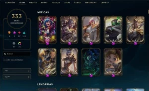 Conta LOL MESTRE - League of Legends