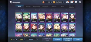 Conta Grand Chase Mobile 1,3kk PB BARATO