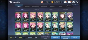 Conta Grand Chase Mobile 1,3kk PB BARATO