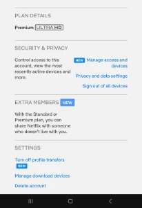 Conta netflix premium 4k - Assinaturas e Premium