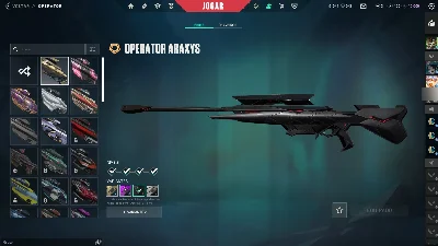 Conta valorant diamante com skins