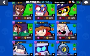 Conta 23.000 troféus brawl stars