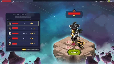 5 Chars 200 com set zob - Dofus