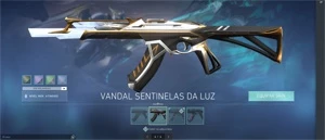 VANDAL saqueadora +sentinelas da luz/ Phantom sublime e skin - Valorant